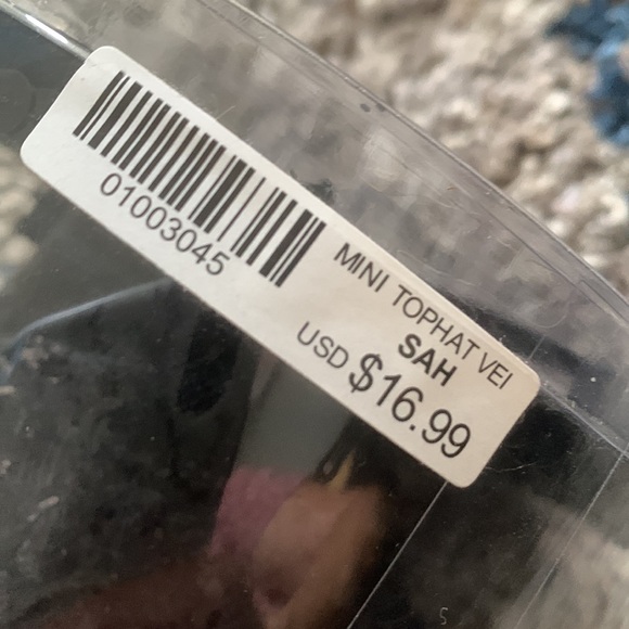 Halloween 🎃 Black Coset with mini top hat - Picture 8 of 8